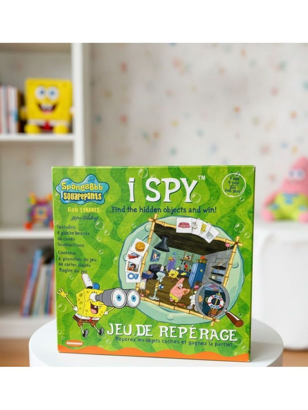 SpongeBob SquarePants I Spy Board Game - Find the Hidden Objects, Ages 4+ GUC